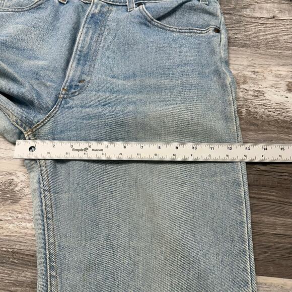 Vintage 90s Levis 540 Brown Tab Blue Men 34x32 Relaxed Straight Denim Jean - Picture 11 of 13